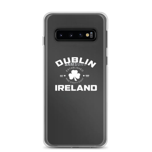 Clear Dublin, Ireland Samsung phone cover